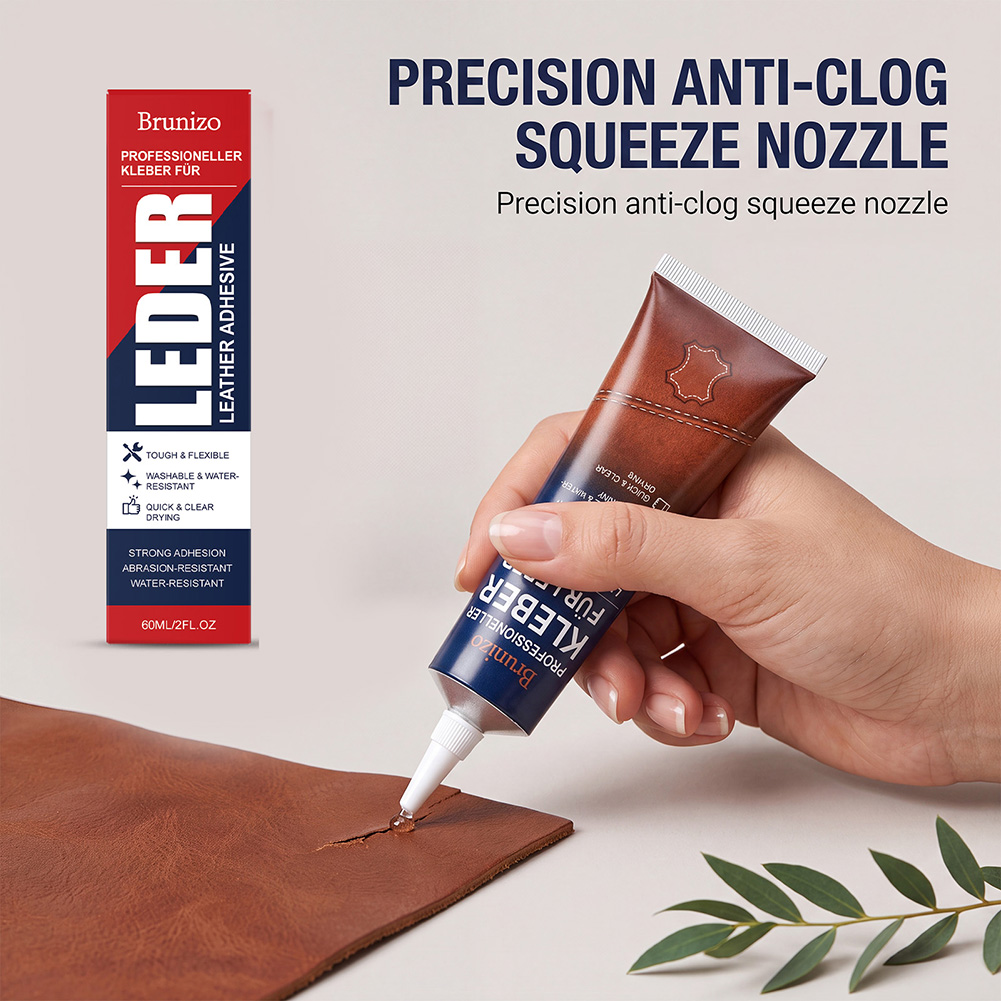 Contact Cement Glue - Colla per pelle extra forte, adesivo